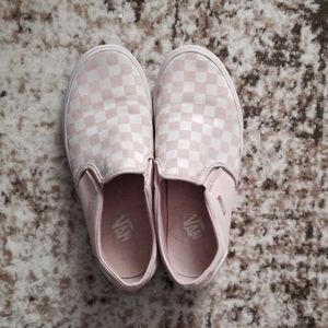 Checkered Slip Ons